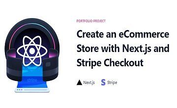 Изображение курса Создайте интернет-магазин с Next.js и Stripe Checkout