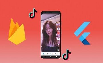 Изображение курса Создайте клон TikTok с помощью Flutter и Firebase