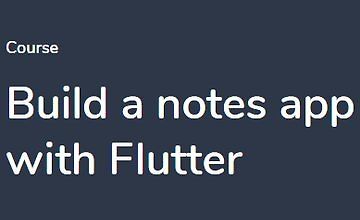 Изображение курса Создайте приложение для заметок с Flutter