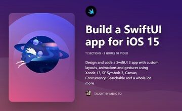 Создайте приложение SwiftUI для iOS 15 logo