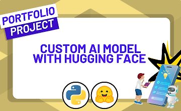 Создайте собственную ИИ модель с Hugging Face logo