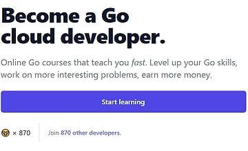 Станьте cloud разработчиком Go logo