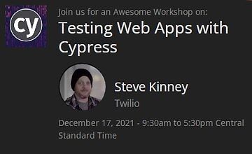 Тестирование веб-приложений с помощью Cypress logo