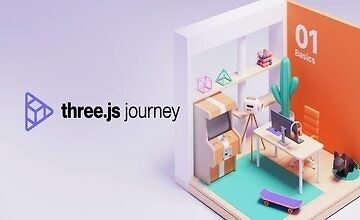 Three.js Путешествие - Полное руководство по Three.js logo