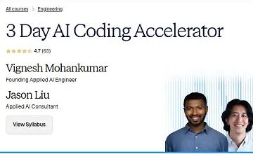 Изображение курса Трёхдневный интенсив по программированию с ИИ