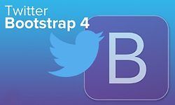Twitter Bootstrap 4 logo