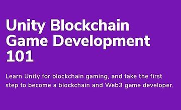 Unity Разработка игр на блокчейне logo