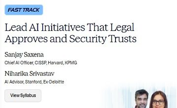 Изображение курса Управление AI-проектами с соблюдением требований юристов и стандартов безопасности