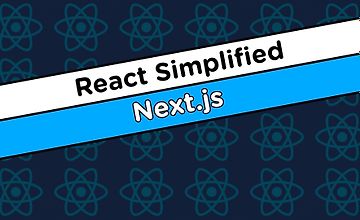 Упрощенный React - Next.js logo