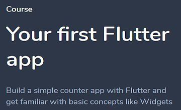 Ваше первое приложение Flutter