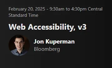 Изображение курса Веб-доступность, v3