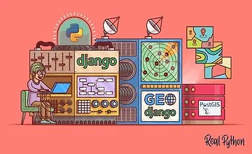 Изображение курса Веб-приложение на основе местоположения с помощью Django и GeoDjango