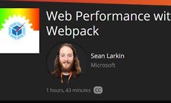 Изображение курса Веб-производительность с Webpack