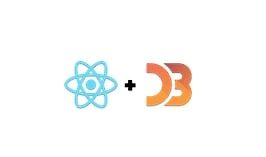 Визуализация данных c React logo