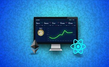 Изображение курса Визуализация данных с React - Создаем панель (Dashboard) криптовалюты