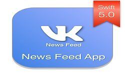 VK News Feed App logo