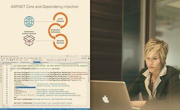 Изображение курса Внедрение зависимостей в ASP.NET Core
