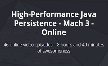 Высокая производительность Java Persistence - Mach 3 logo