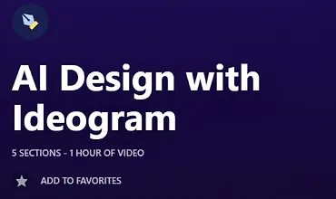 Изображение курса AI-дизайн с Ideogram