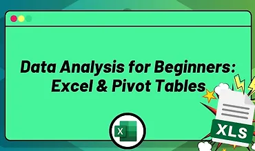 Изображение курса Анализ данных для начинающих: Excel и сводные таблицы