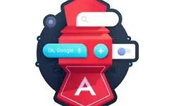 Изображение курса Angular приложения с Angular Material Components