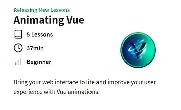Изображение курса Анимация в Vue