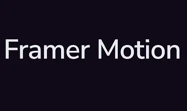 Изображение курса Анимация веба с помощью Framer Motion