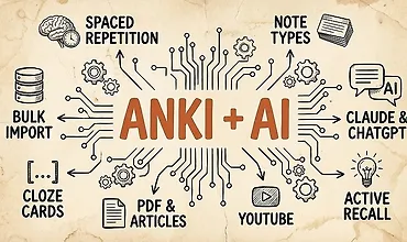 Изображение курса Anki + Claude Code: Учись быстрее, запоминай надолго