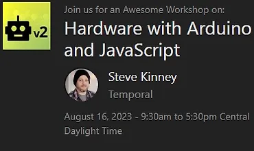 Изображение курса Аппаратное обеспечение с Arduino и JavaScript