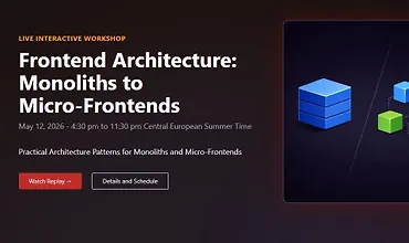 Изображение курса Архитектура Frontend: от монолита к микрофронтендам