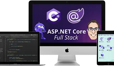 Изображение курса ASP.NET Core Full Stack