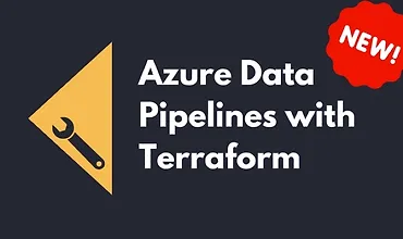 Изображение курса Azure Data Pipelines с Terraform