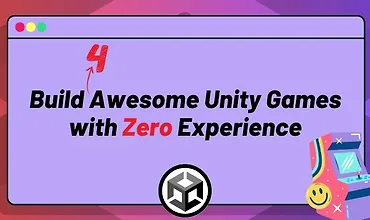 Изображение курса Четыре классные игры на Unity с нуля
