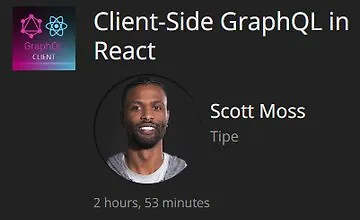 Изображение курса Client-Side GraphQL в React