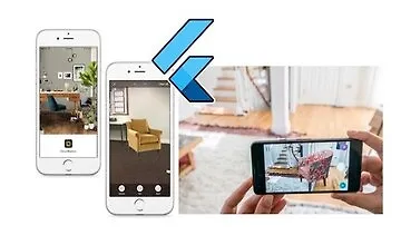Изображение курса Дополненая Реальность с Flutter. AR-приложение для выбора мебели
