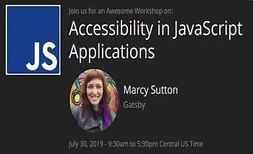 Изображение курса Доступность в приложениях JavaScript