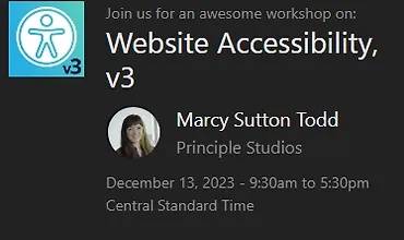 Изображение курса Доступность веб-сайтов, версия 3