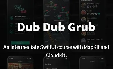 Изображение курса Dub Dub Grub. SwiftUI с MapKit и CloudKit.