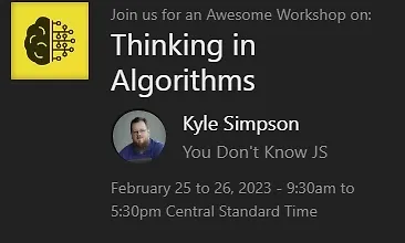 Изображение курса Думать алгоритмами