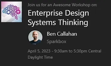 Изображение курса Enterprise мышление системного дизайна