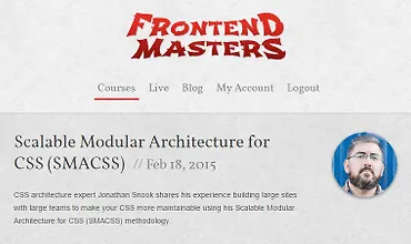 Изображение курса CSS методология - SMACSS 