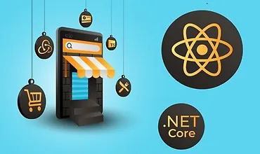 Изображение курса Full Stack React Bootcamp с .NET API [2023] [10 проектов]