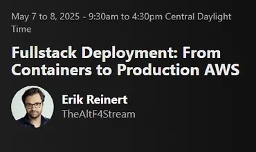 Изображение курса Fullstack-развёртывание: От контейнеров до продакшена в AWS