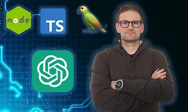 Изображение курса Генеративный ИИ с NodeJs: OpenAI, LangChain и TypeScript