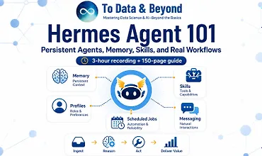 Изображение курса Hermes Agent: AI-агенты с памятью, навыками и автономными рабочими процессами