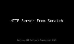 Изображение курса HTTP Server под капотом