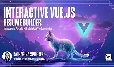 Изображение курса Интерактивный конструктор резюме на Vue.js