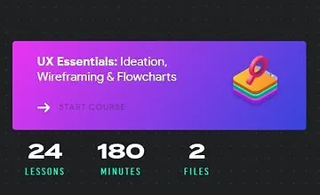 Изображение курса Изучите основы UX: Стратегии и Вайрфреймы