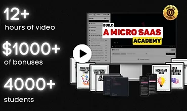 Изображение курса Как создать микро SaaS, который приносит деньги