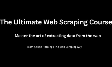 Изображение курса Мастер-класс по веб-скрейпингу